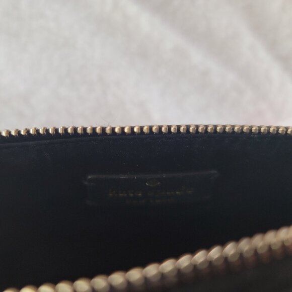 Kate Spade Two-Tone Staci Cosmetic Case K6756 - Black and Cream - Picture 6 of 13